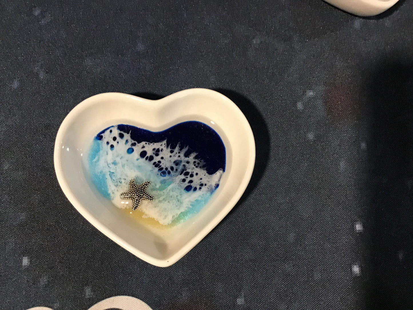 3” heart-shaped trinket dish