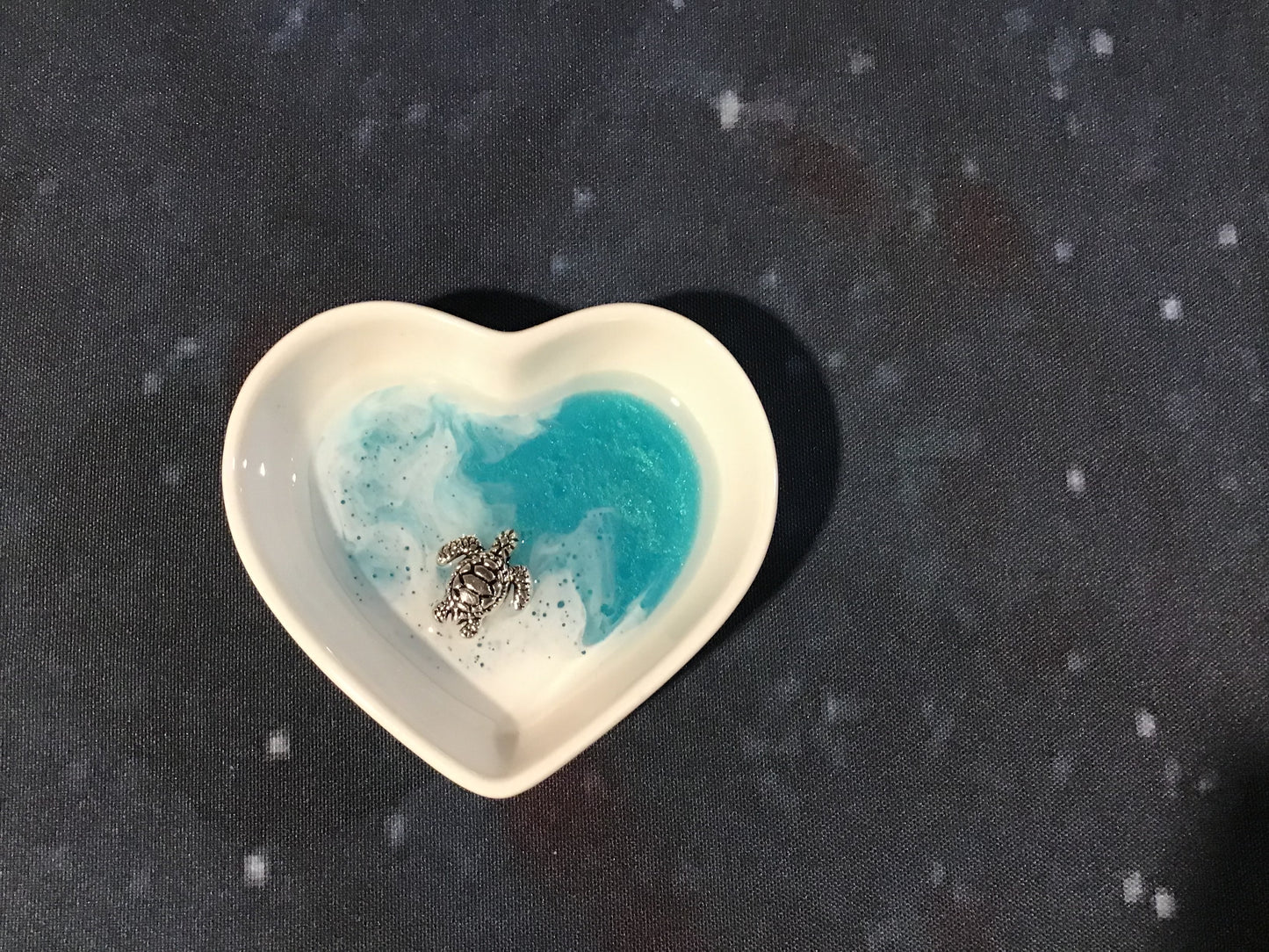 3” heart-shaped trinket dish