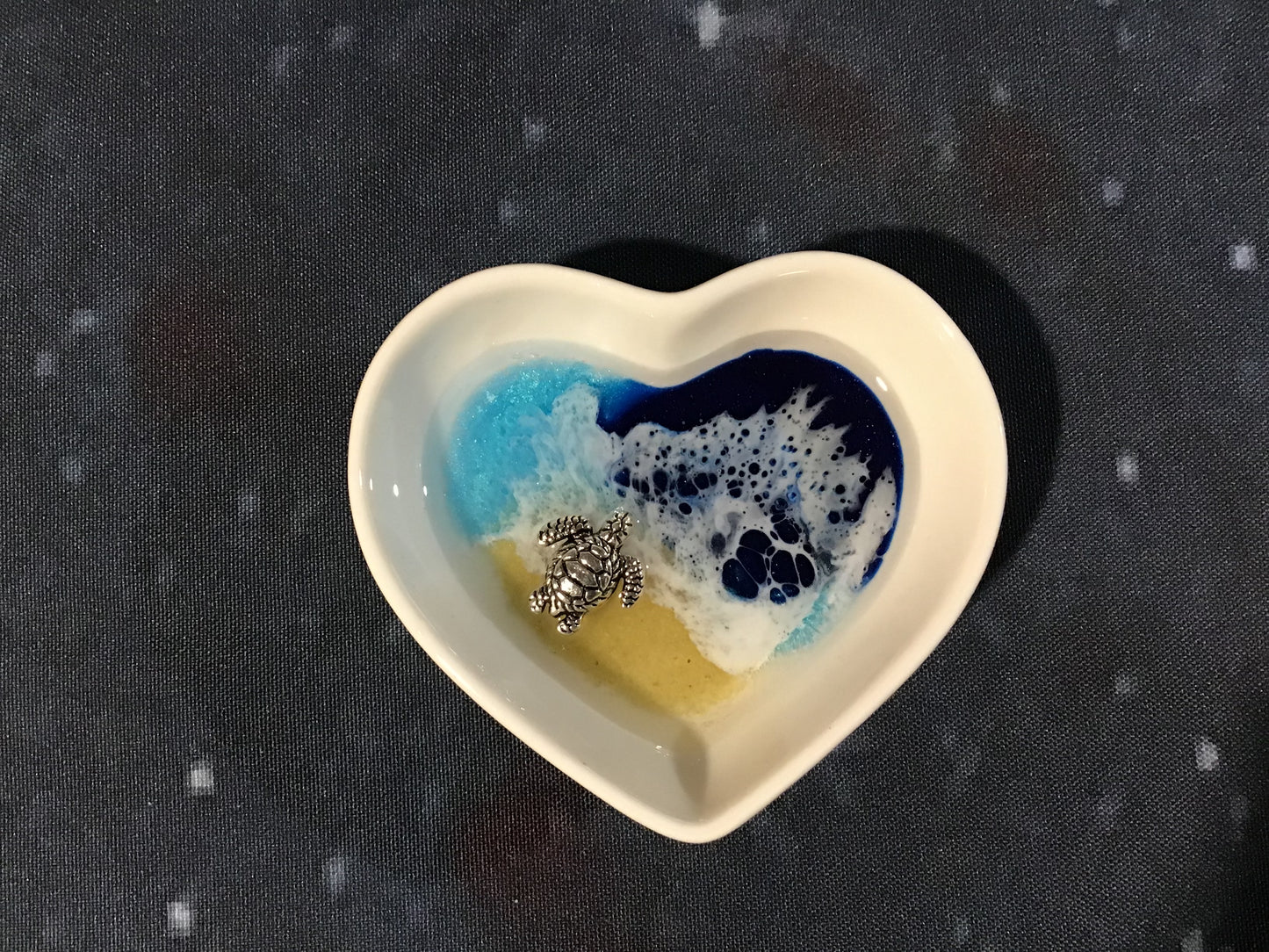 3” heart-shaped trinket dish