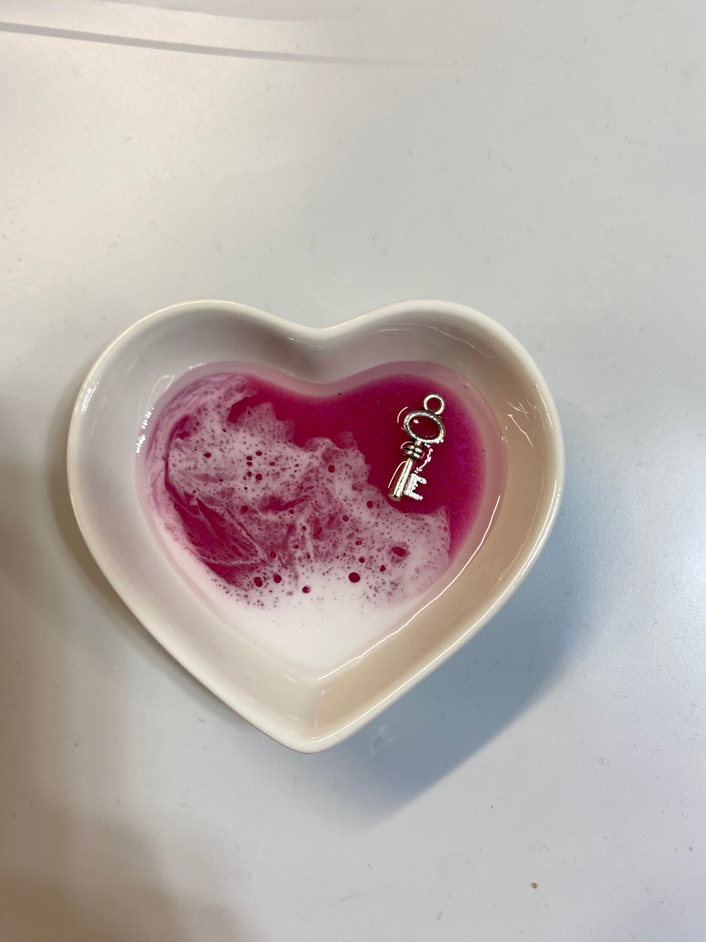 3” heart-shaped trinket dish